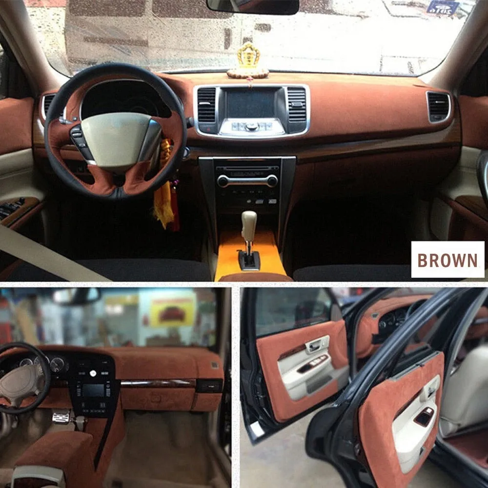 Premium Suede Car Wrap For Auto Decor
