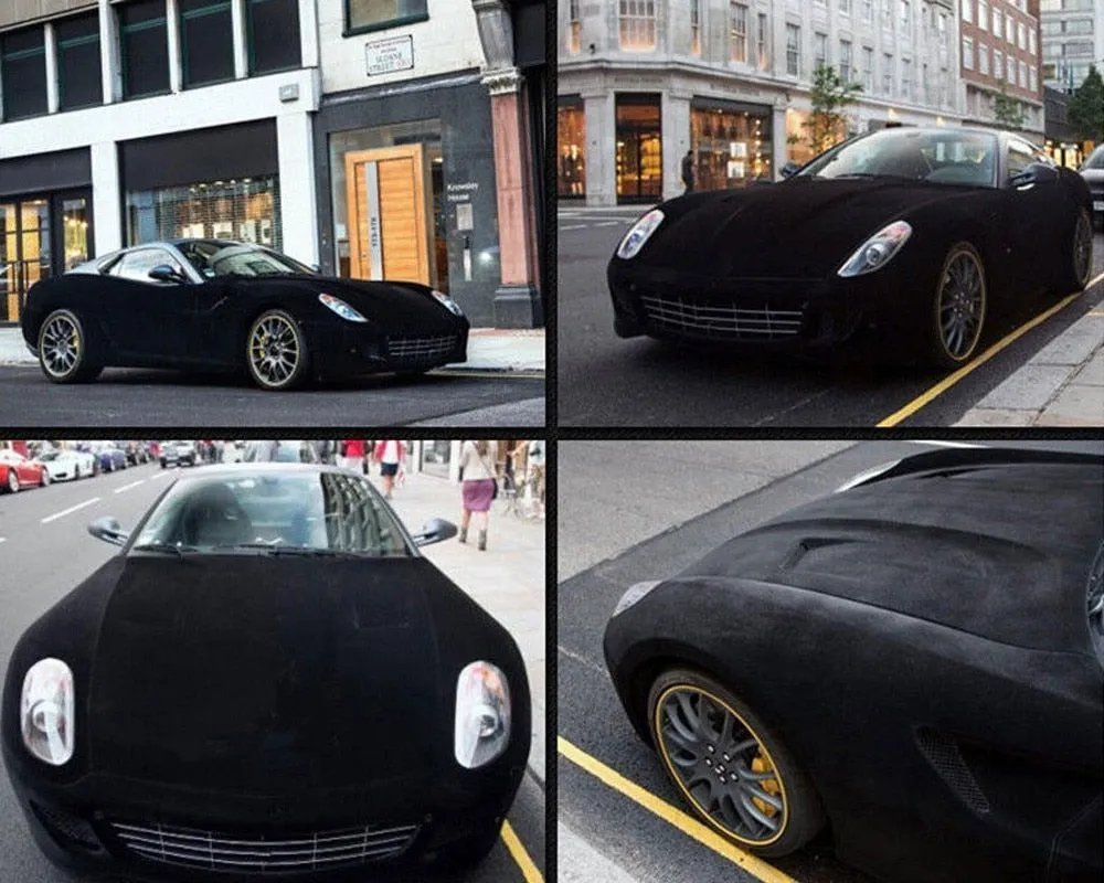 Premium Suede Car Wrap For Auto Decor