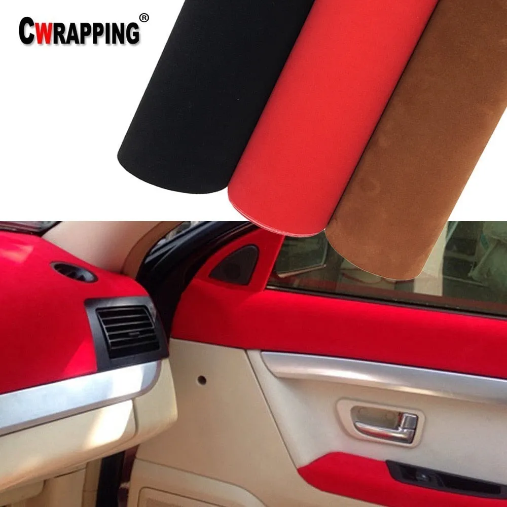 Premium Suede Car Wrap For Auto Decor