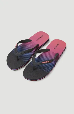 Profile Gradient Sandalen | Black Simple Gradient