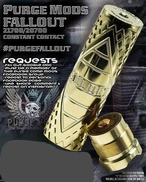 PURGE MODS - Fallout Mechanical MOD  ⚠️ (Mechanical) ⚠️