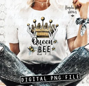 Queen Bee Skellie Crown Digital Download