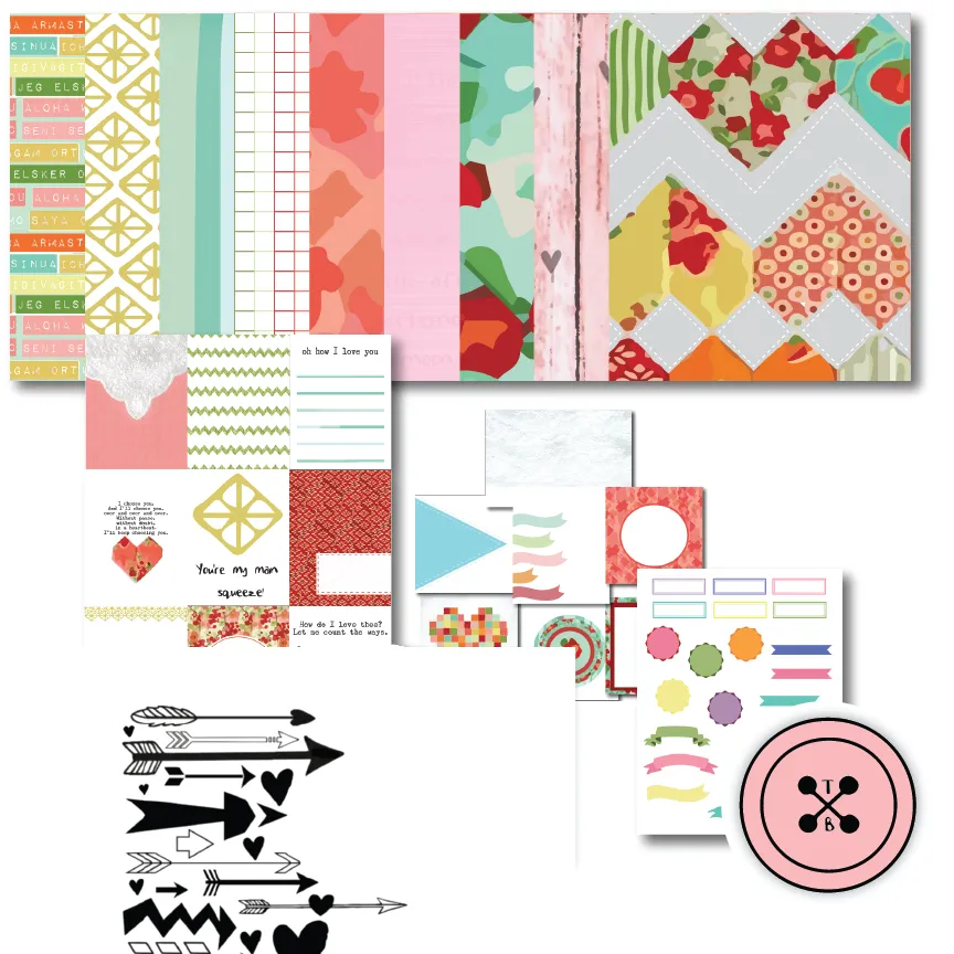 Quilted Hearts Collection