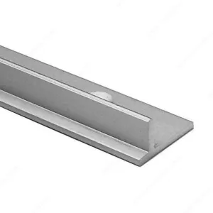 Rail d'aluminium simple