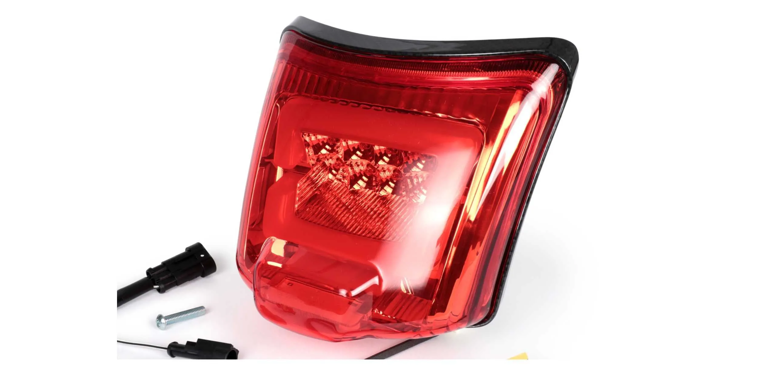 Rear Light including Frame MOTO NOSTRA Carbon Style | Vespa GTS 125-300cc