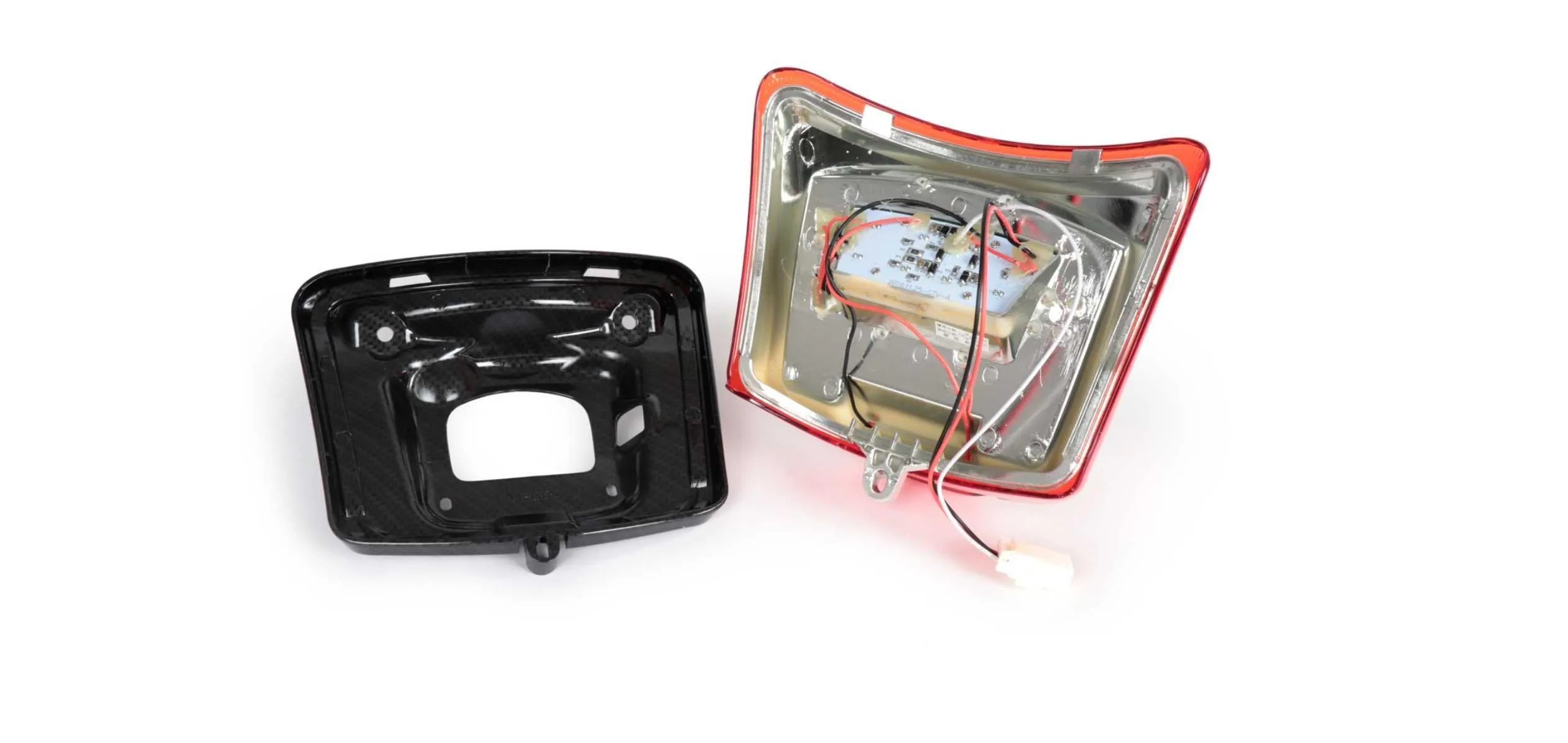 Rear Light including Frame MOTO NOSTRA Carbon Style | Vespa GTS 125-300cc