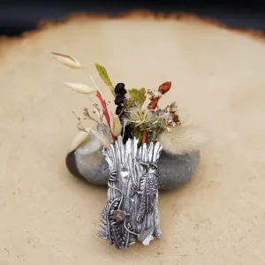 Red-Bellied Woodpecker Vase Necklace