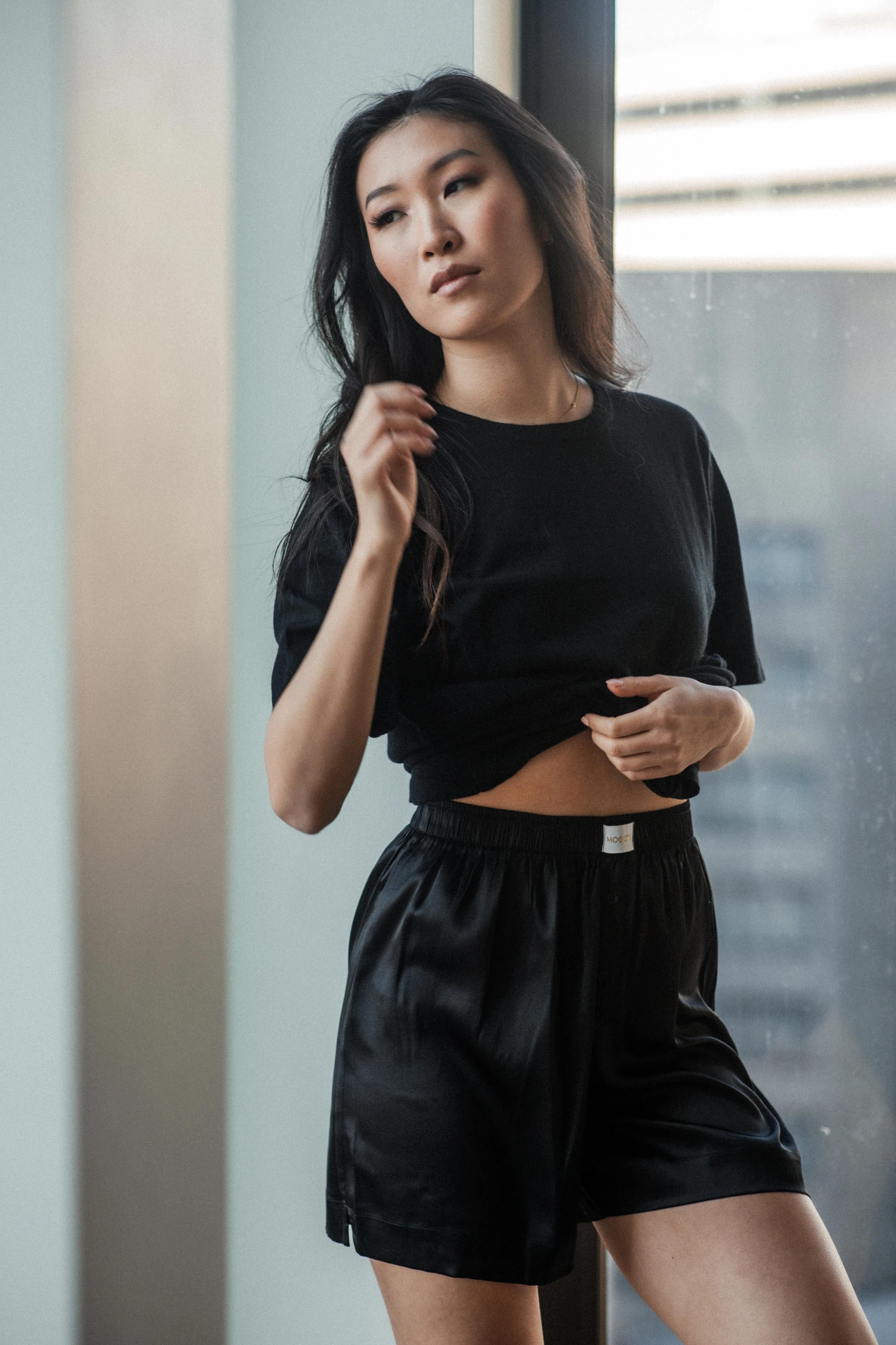 Regent Silk Shorts
