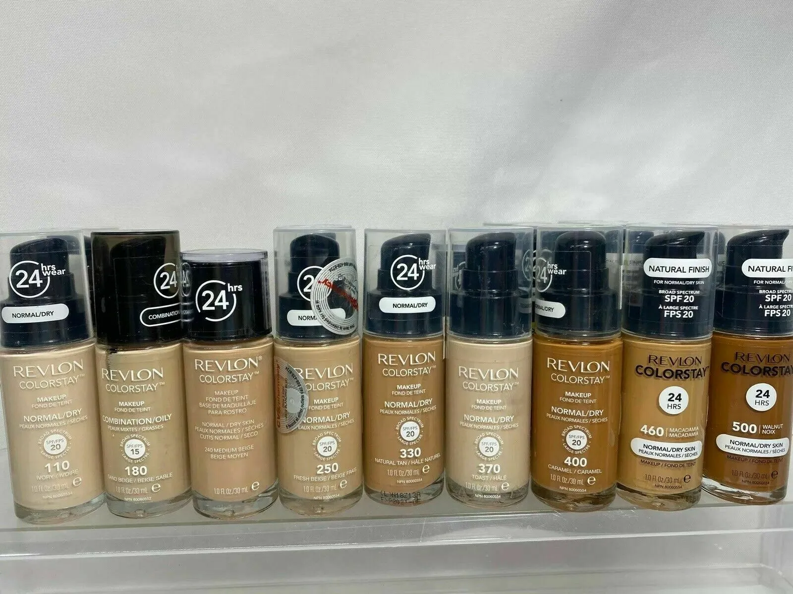Revlon Normal/Dry ColorStay Makeup Foundation 24 hour Liquid CHOOSE YOUR SHADE