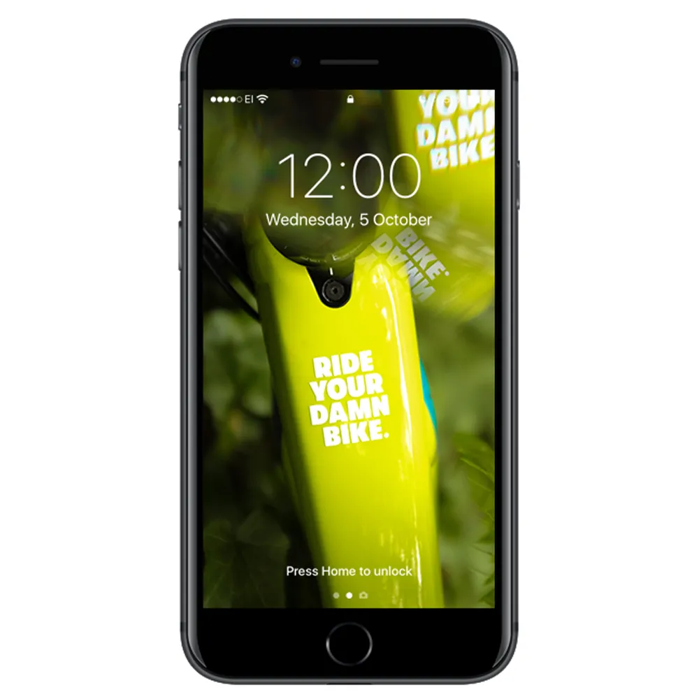 Ride Your Damn Bike iPhone Wallpaper (DIGITAL DOWNLOAD)