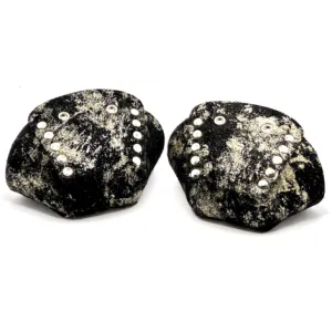 RollerStuff Toe Caps Metallic Splash Pewter