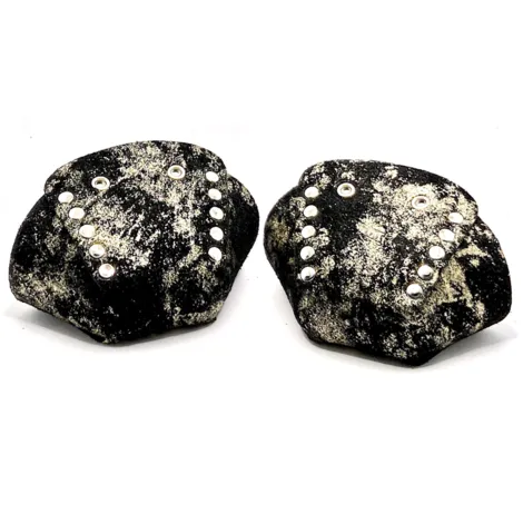 RollerStuff Toe Caps Metallic Splash Pewter