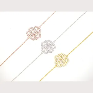 Rose Flower Bracelet