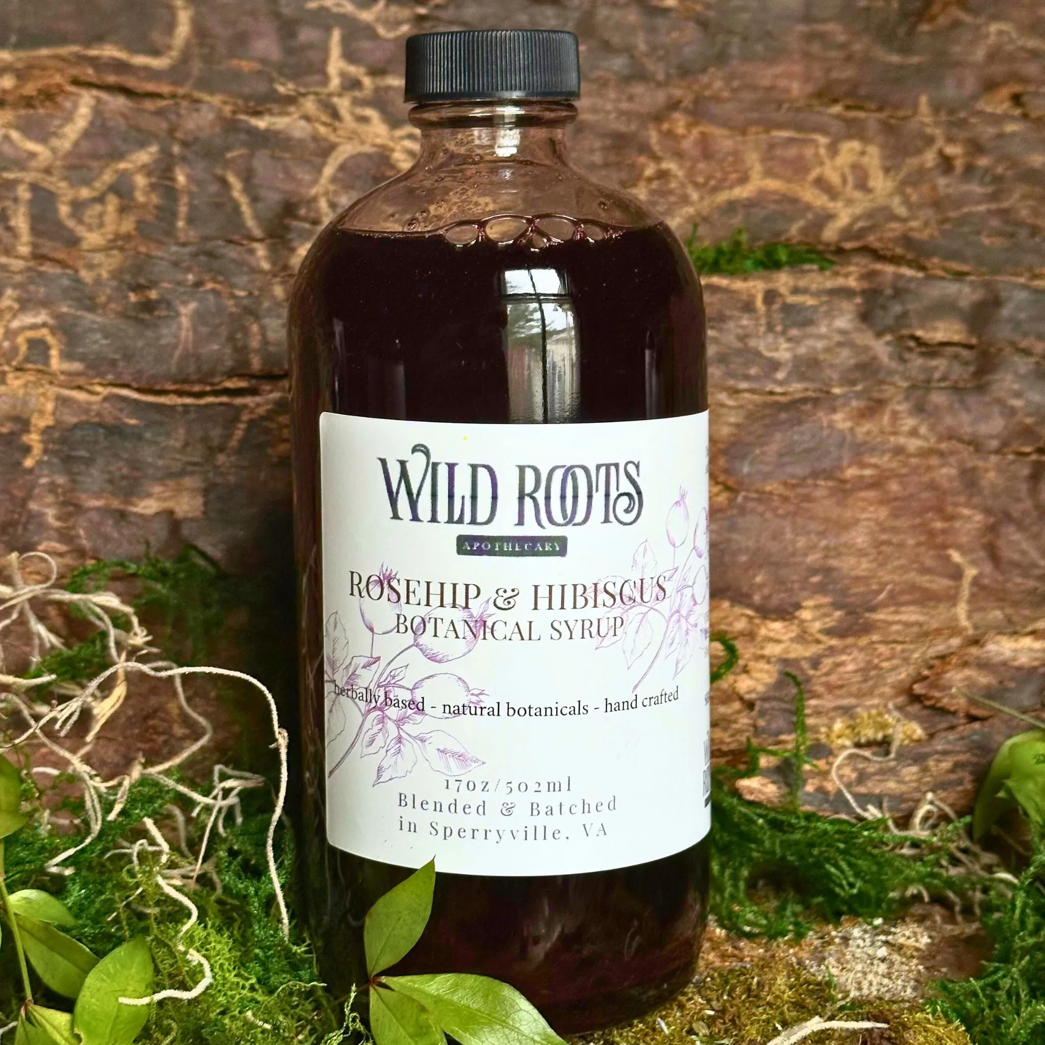 Rosehip Hibiscus Botanical Syrup