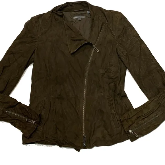 S / Vince suede jacket