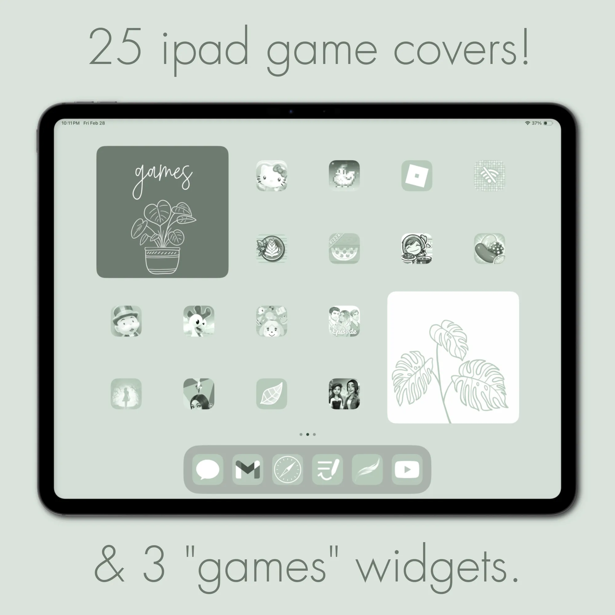 sage theme pack | ipad edition.