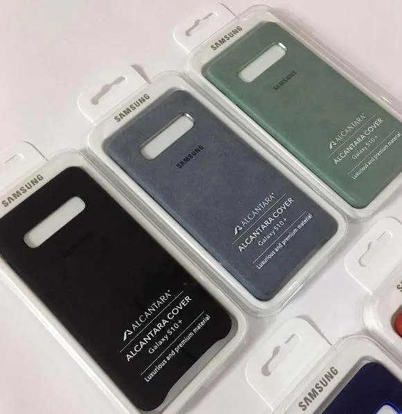 Samsung Galaxy S10  Plus Alcantara Cover