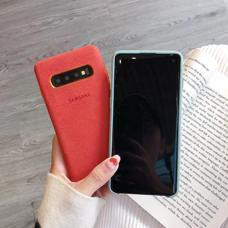 Samsung Galaxy S10  Plus Alcantara Cover