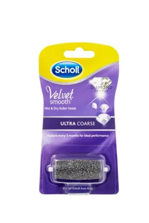 SCHOLL Velvet Smooth Ultra Coarse Roller Head Refill