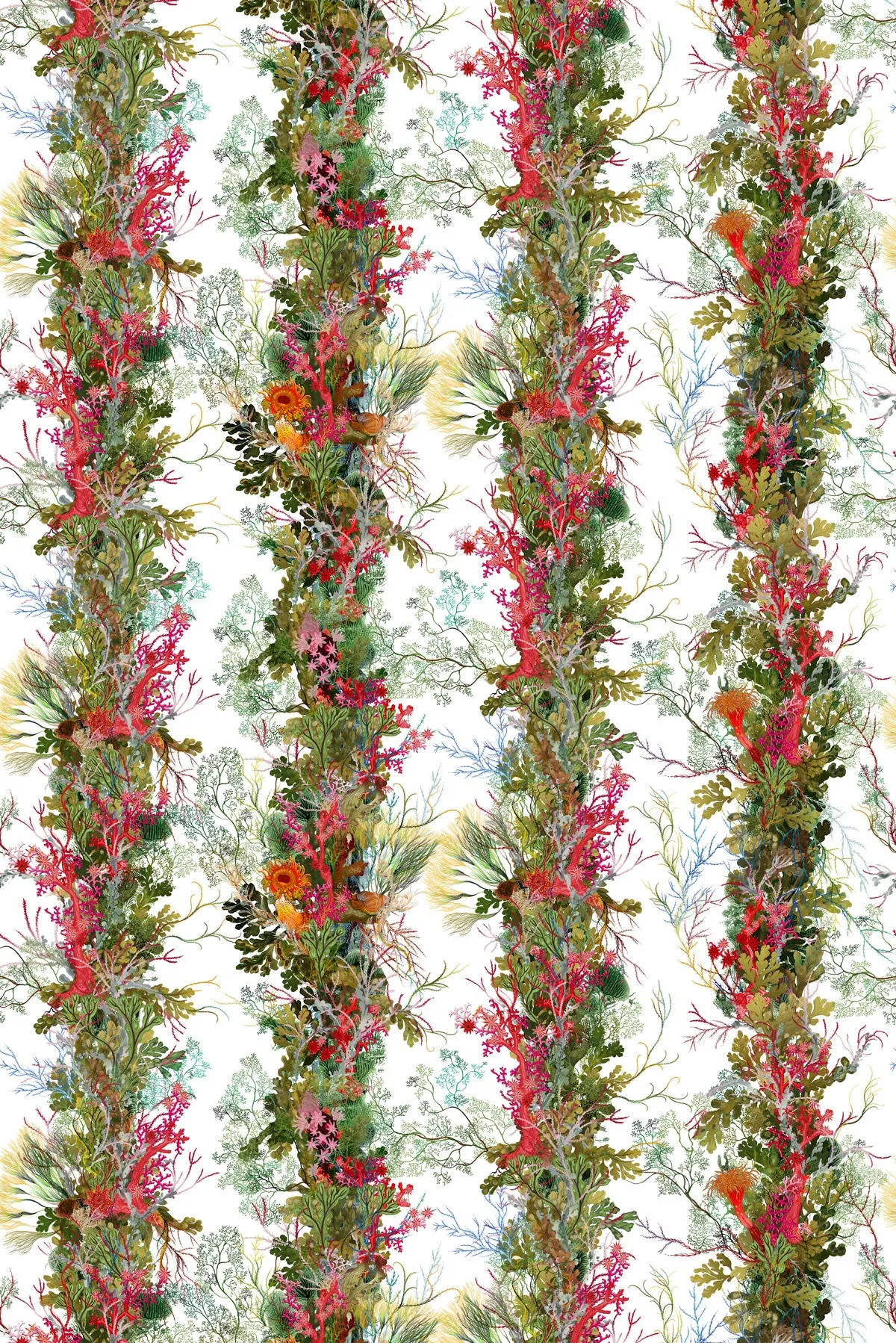 seaweed column wallpaper