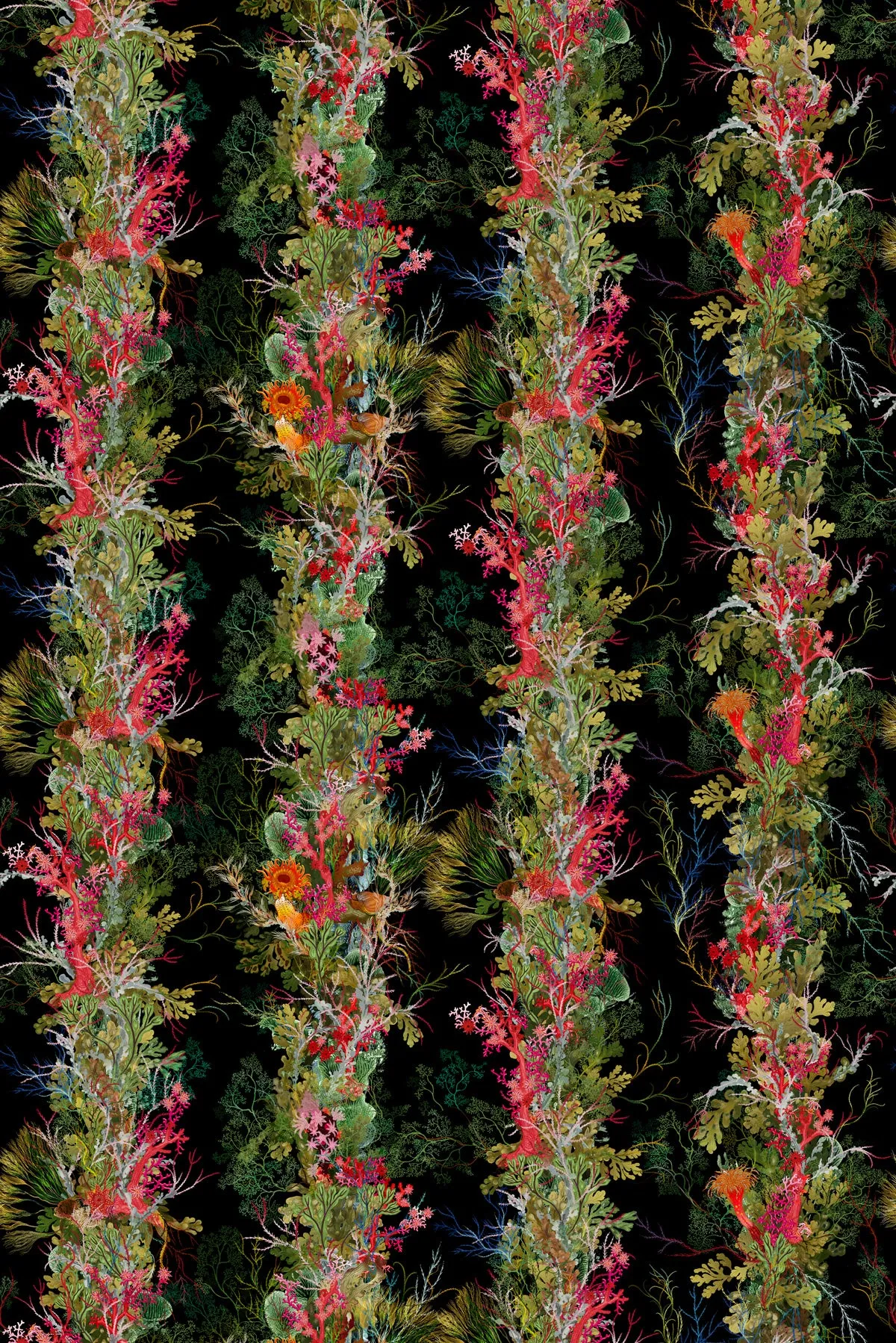 seaweed column wallpaper