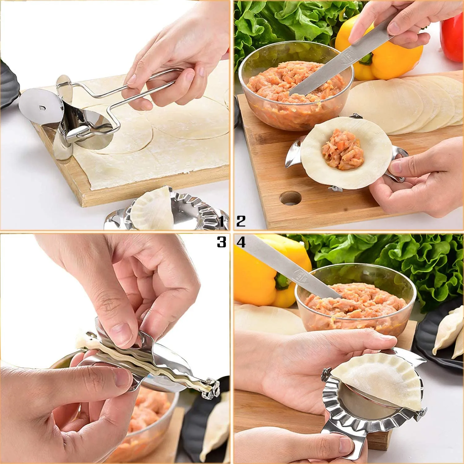 Set Of Dumpling Mould