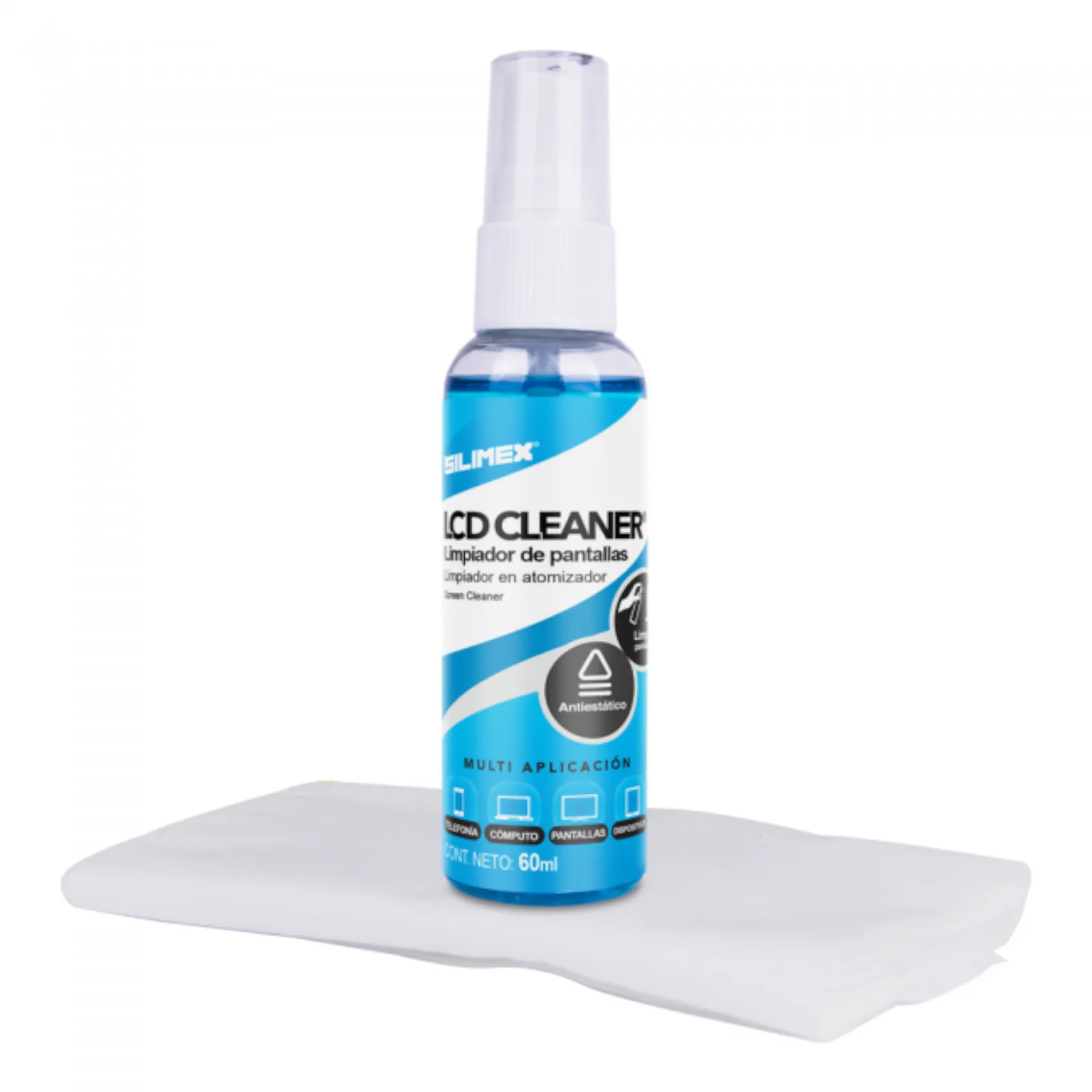 Silimex Kit Limpiador De Pantallas 60 ml