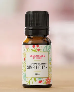 Simple Clean Essential Oil Blend