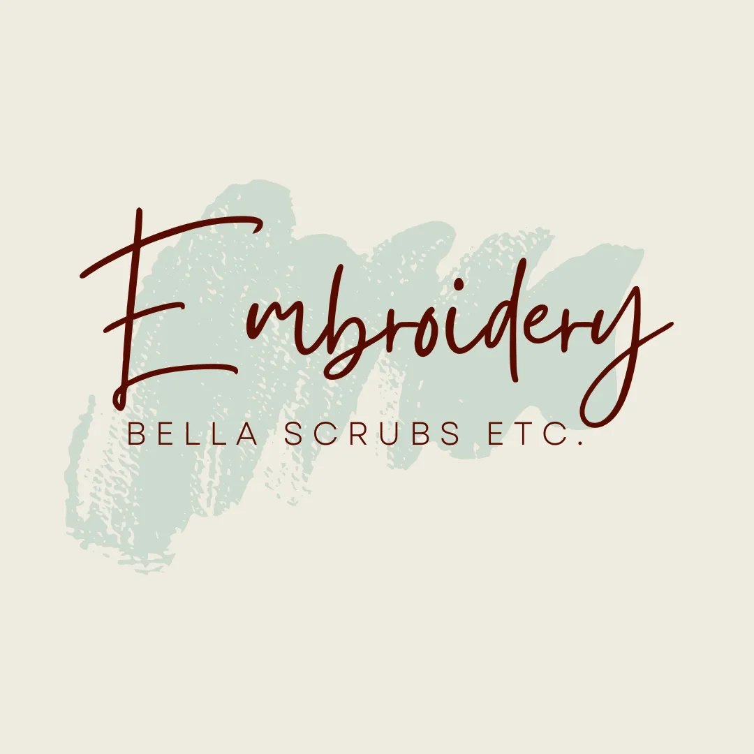 Simple Embroidery Fee / Name and Credentials Only