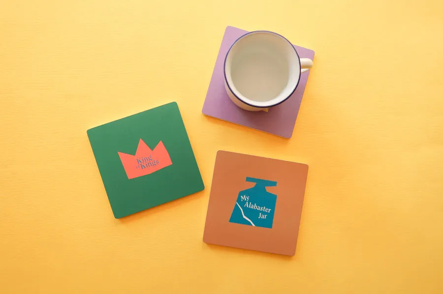(Simple Geometry) King of Kings {Coasters}