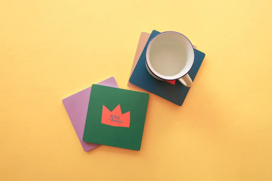 (Simple Geometry) King of Kings {Coasters}