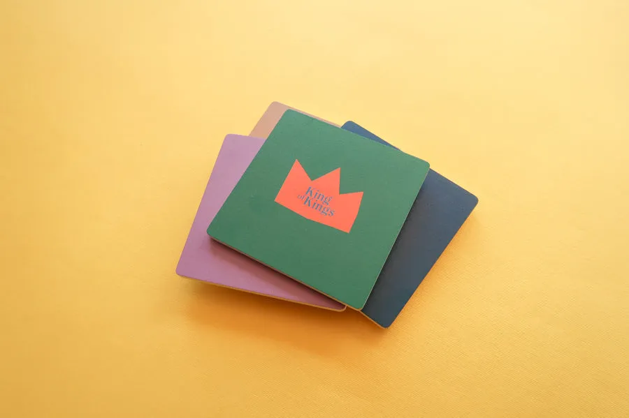 (Simple Geometry) King of Kings {Coasters}