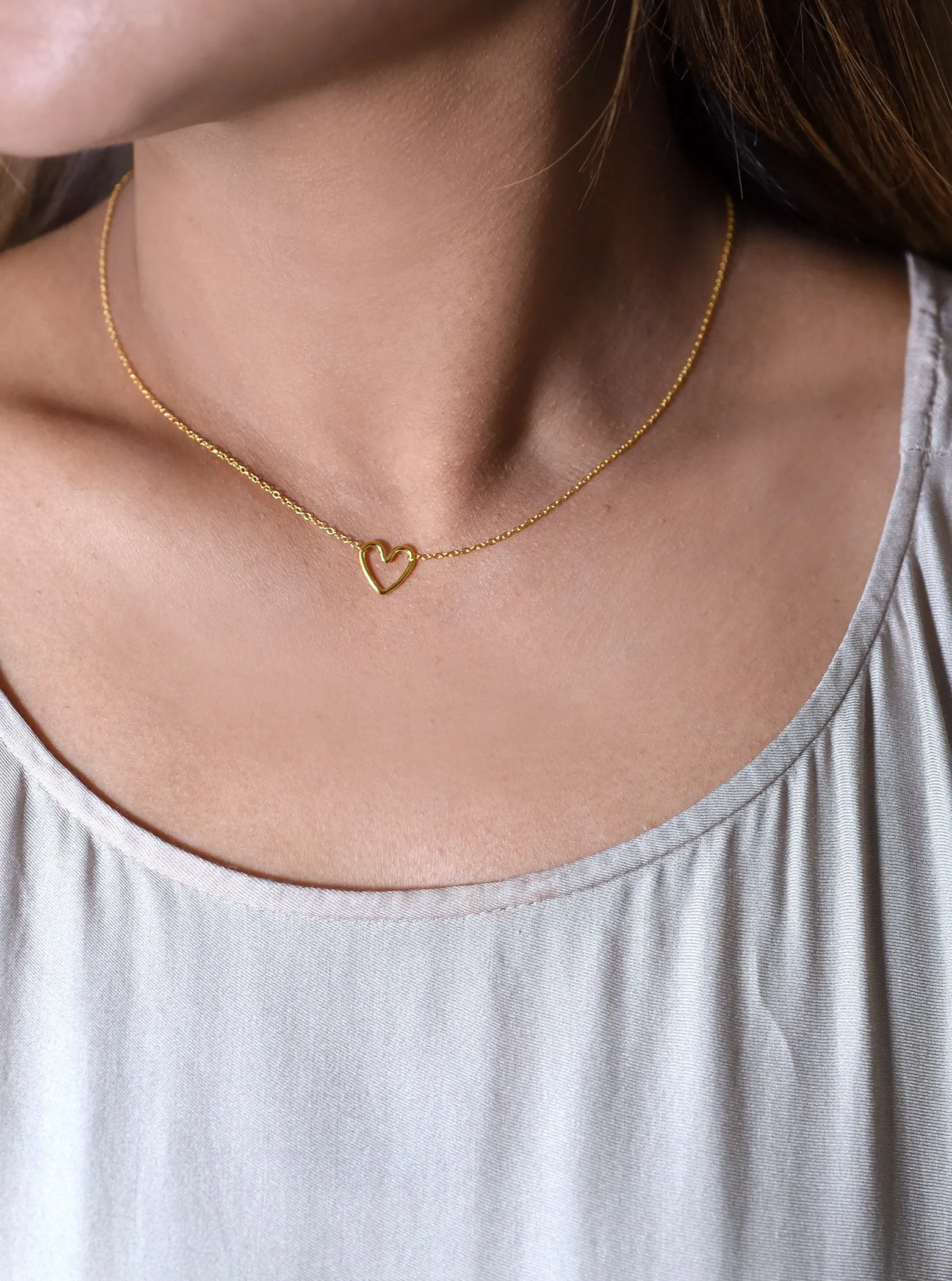 Simple Heart Necklace