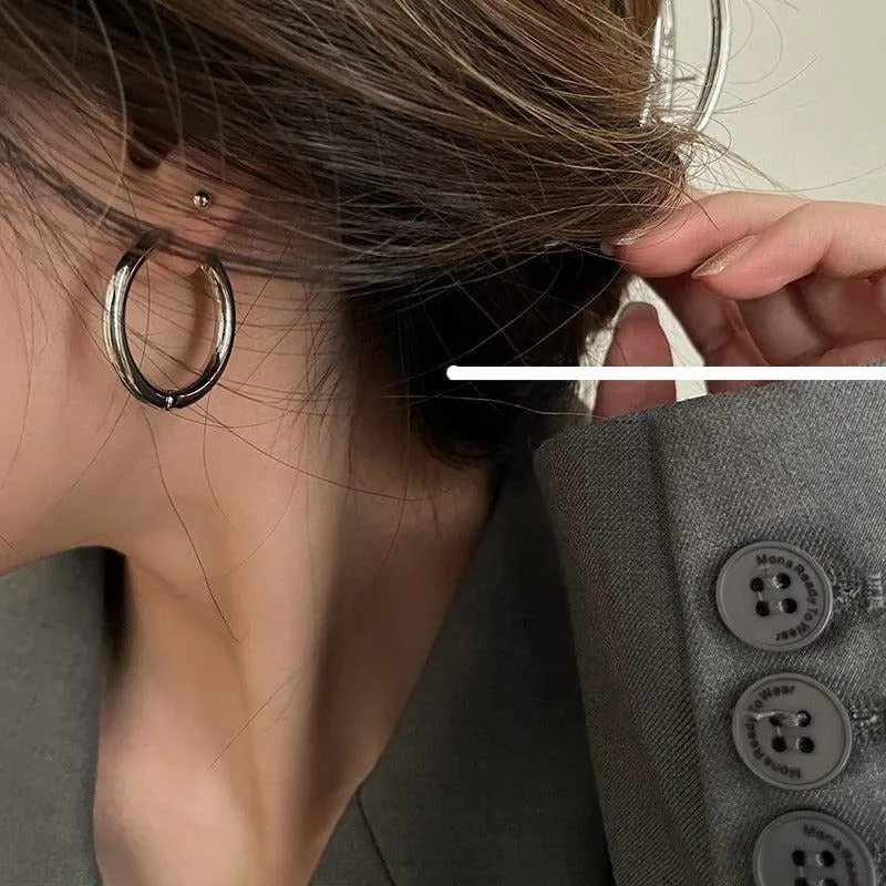 Simple Hoop Earrings
