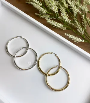 Simple Latch Hoops