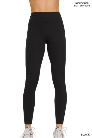 Simple Microfiber Leggings