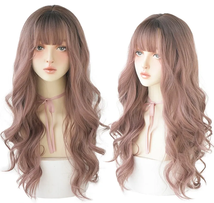 (Simple Packed) Jamie | ROSE CAP HEAT RESISTANT WIG