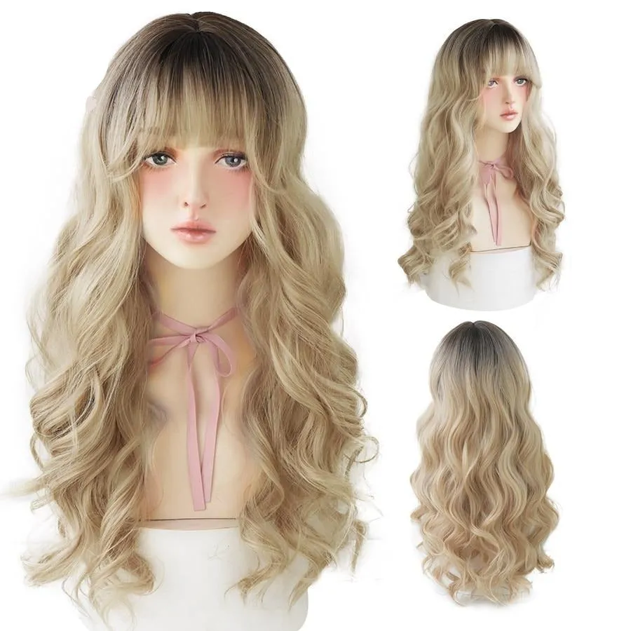 (Simple Packed) Jamie | ROSE CAP HEAT RESISTANT WIG