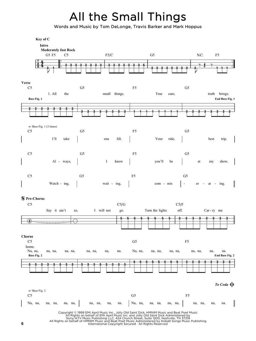 Simple Songs for Bass