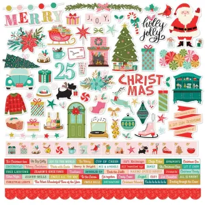 Simple Stories 12x12  Cardstock  Stickers  [Collection] - Mix & Mingle