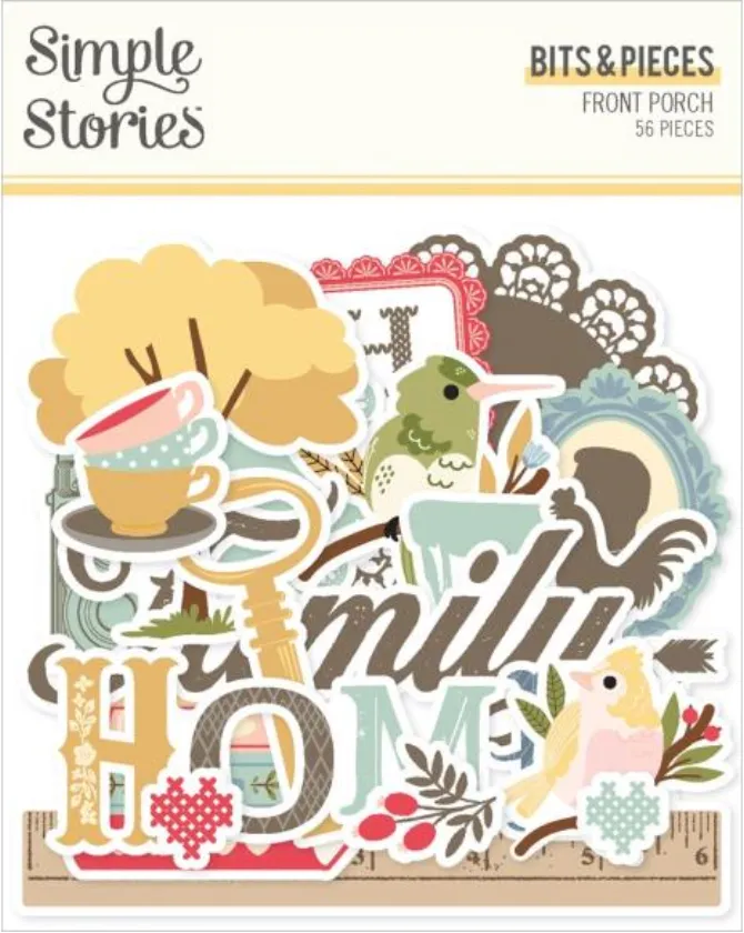 Simple Stories Front Porch Icons Bits & Pieces