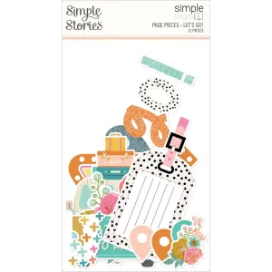 Simple Stories Page Pieces [Collection] - Let's Go