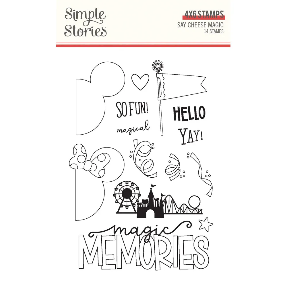 Simple Stories - Say Cheese Magic - Stamp Set