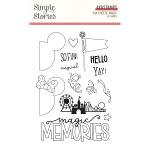 Simple Stories - Say Cheese Magic - Stamp Set