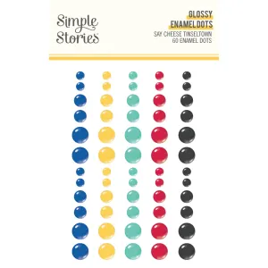 Simple Stories - Say Cheese Tinseltown - Enamel Dots