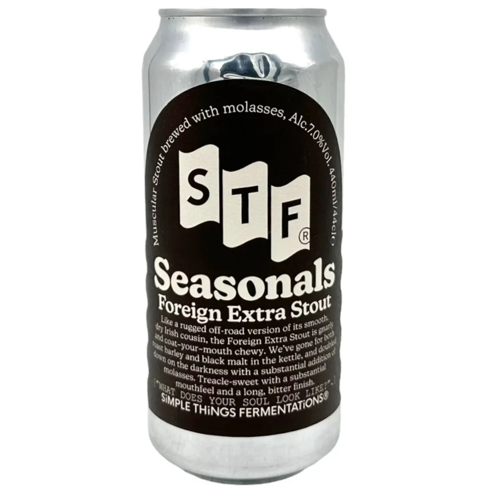 Simple Things Fermentations Foreign Extra Stout