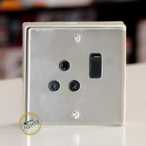 Single Socket Black 9144 CSSBA