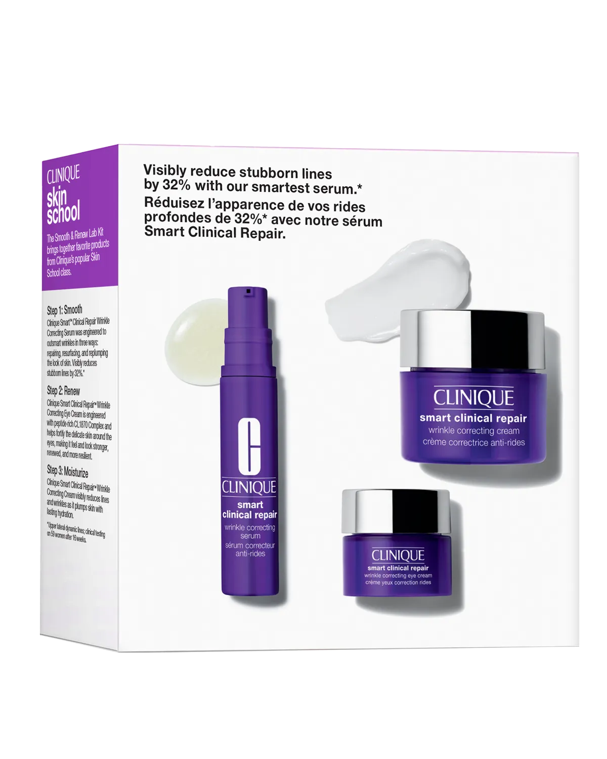 Skin School Supplies: Smooth   Renew Lab Gift Set