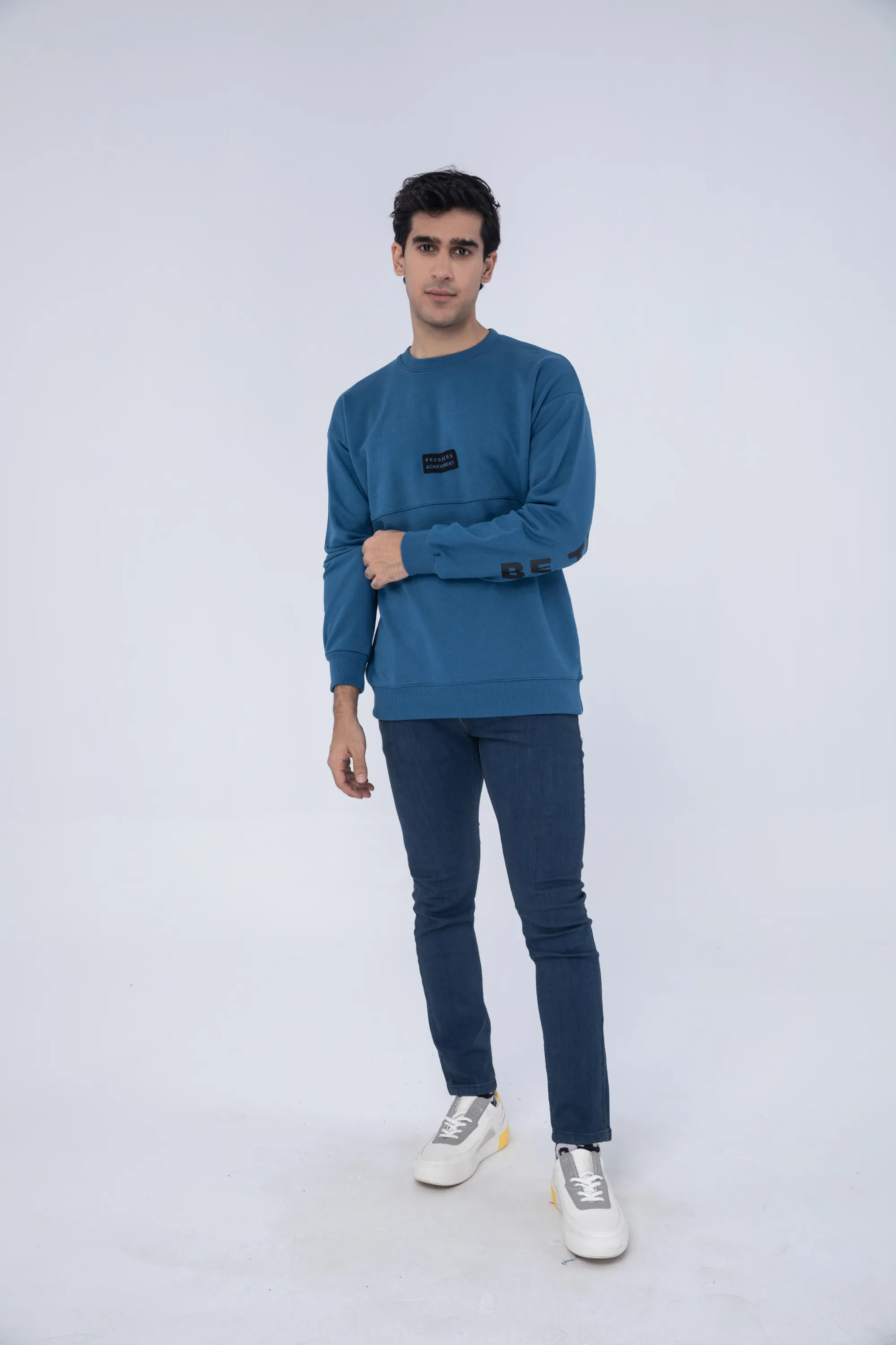 Smart Blue Sweatshirt