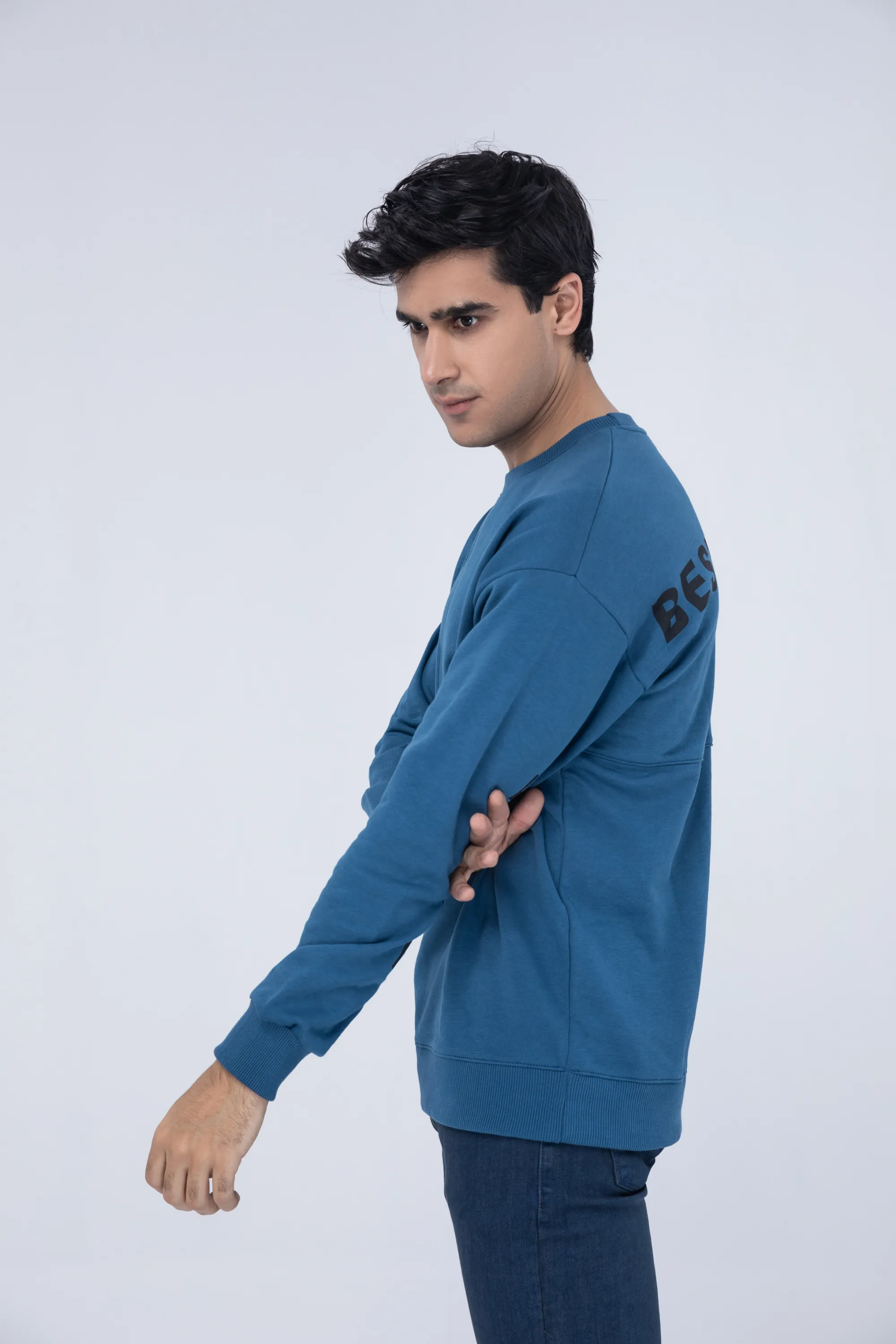 Smart Blue Sweatshirt